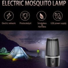 Kinscotec Mosquito Killer 1 - Elektrická lampa na chytanie hmyzu - nabíjateľná 