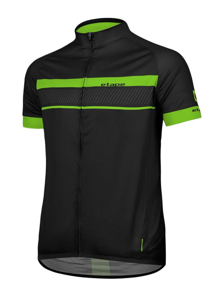 Etape Pánsky cyklistický dres Dream 2.0 čierna/zelená L