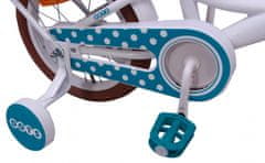 Amigo Dots 12 palcový dievčenský bicykel, biely