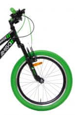 Amigo Fun Ride Junior 20 palcový bicykel, čierno-zelený