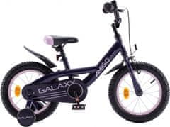 Amigo Galaxy 14 palcový chlapčenský bicykel, fialovo-ružový