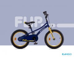 Flip Coaster Brake 18 palcové koleso, žlto-modré