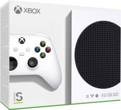 Microsoft Xbox saries S, 512GB, biela + Game Pass Ultimate 3 měsíce