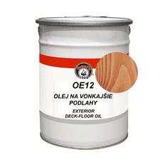 OE12 DECK-FLOOR OIL odtieň 301 čerešňa - exteriérový podlahový olej na drevo, 5 litrov
