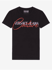 Versace Jeans Čierne dámske tričko Versace Jeans Couture S
