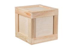 Čisté dřevo Drevený box 30 x 30 cm