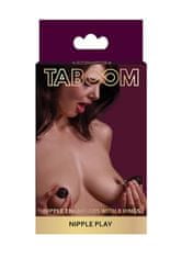 taboom TABOOM Nipple Play Nipple Enlargers with 8 Rings (Black)