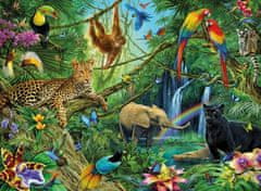 Ravensburger Puzzle Zvieratá v džungli XXL 200 dielikov