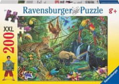 Ravensburger Puzzle Zvieratá v džungli XXL 200 dielikov