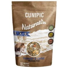Cunipic Naturaliss Hamster & Gerbil - škrečok a pieskomil 500 g