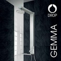 Interion Sprchový panel GEMMA ROUND by Drop Italy