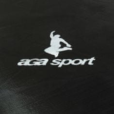 Aga Sport Pro Trampolína 366 cm Modrá + ochranná sieť + rebrík