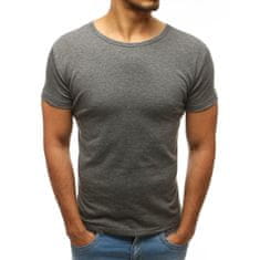 Dstreet Pánske tričko ELEGANT antracitovej rx2576 XL