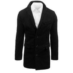 Dstreet Čierny pánsky kabát cx0380 XXL