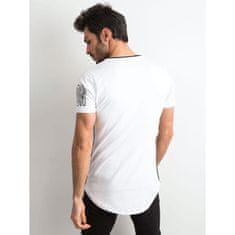Factoryprice Biele pánske tričko s potlačou RT-TS-1-11152T.22_310852 S