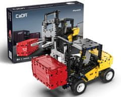 Lean-toys Stavebné bloky CADA Vysokozdvižný vozík 388 dielikov