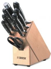 F. Dick Drevený blok/stojan na nože s kovaným príslušenstvom Premier Plus
