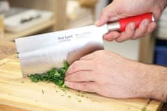 Čínsky kuchársky nôž Red Spirit "na sekanie" s dĺžkou 18 cm