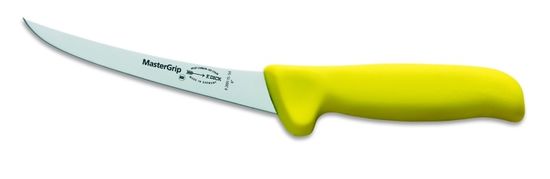 F. Dick Špeciálny vykosťovací nôž so zahnutou čepeľou, svetložltý, neohybný, dĺžka 15 cm