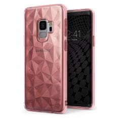 RINGKE Air Prism Ultra-Thin 3D Cover Gel TPU puzdro pre Samsung Galaxy S9 - Ružová KP14920