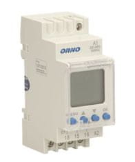 Orno Elektronický časový spínač týždenný na DIN lištu ORNO OR-PRE-433