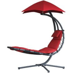 Vivere Záhradná hojdačka Dream Chair Červená
