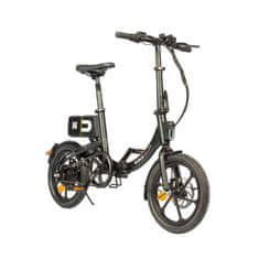 HOME DELUXE Elektrobicykel skladací DeLuxe čierny