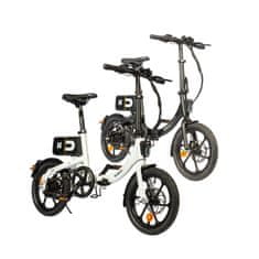 HOME DELUXE Elektrobicykel skladací DeLuxe čierny