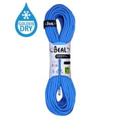 Beal Horolezecké lano Beal Joker 9,1 mm UNICORE GOLDEN DRY modrá