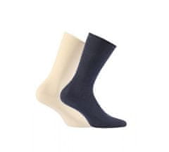 Wola Dámske ponožky z tenkej bavlny light cotton EU 39-41 CREME (smotanová)