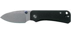 Civilight C19068S-1 Baby Banter Stonewashed Black vreckový nôž 6cm, čierna, G10
