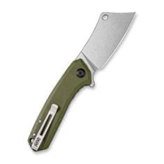 Civilight C2011A Mini Mastodon OD Green malý vreckový nôž 7,5 cm, zelená, G10
