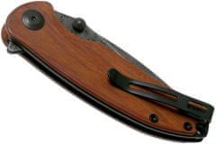 Civilight C2020DS-2 Pintail Damascus Cuibourtia Wood vreckový nôž 7,6 cm, damašek, drevo