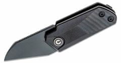 Civilight C2108B Ki-V Black G10/Black Stonewash malý vreckový nôž 4 cm, čierna, G10