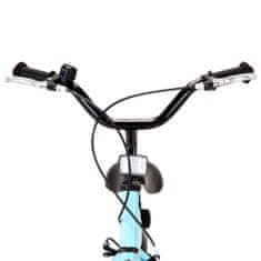 Vidaxl Detský bicykel 12 palcový čierny a modrý