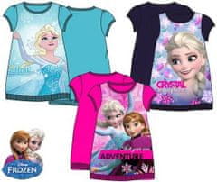 Javoli  Detské šaty úplet Disney Frozen veľ. 128 modré I