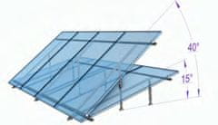 Tecatel FVE držiak solárneho panelu TECATEL ES-SOPHU, trojuholník, 1ks
