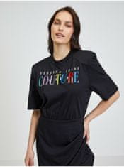 Versace Jeans Čierne šaty Versace Jeans Couture Rainbow XS