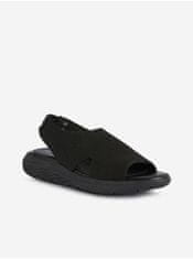 Geox Čierne dámske sandále na platforme Geox Spherica 38