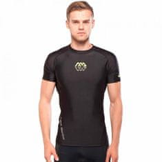 Aqua Marina Pánske lycrové tričko SCENE čierna, krátky rukáv čierna M