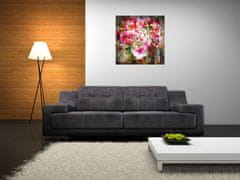 Peknastena Obrazy na stenu - Maľba Kytica kvetín 50x50cm