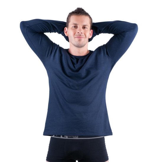 Cerva Group Bavlnené tričko s dlhým rukávom Cambon