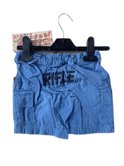 Unison  Detské kraťasy,šortky značky Rifle krátke svetlo modré, veľkosť 9/12 mesiacov
