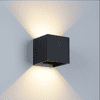Cube CUBE nástenné svetlo 12W/Black/IP65