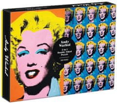 Galison Obojstranné puzzle Andy Warhol Marilyn 500 dielikov