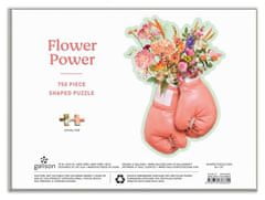 Galison Tvarové puzzle Sila kvetov 750 dielikov