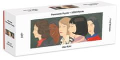Galison Panoramatické puzzle Päť žien 1000 dielikov