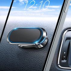 Joyroom JR-ZS227 magnetický držiak na mobil do auta, strieborný