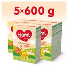 Hami 3 s príchuťou vanilky 5x 600g