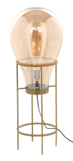 Miloo Home Podlahová lampa Flame Champagne Xl 40X40X108 cm